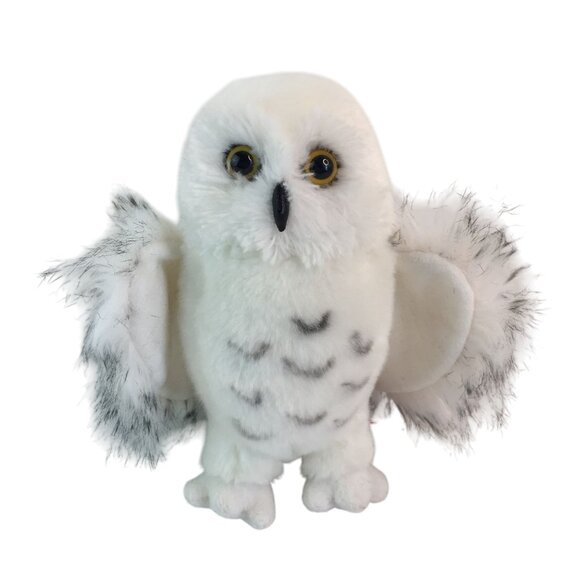 Douglas Wizard Snowy Owl Plush White 8" Stuffed Animal Toy - Picture 1 of 8